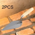 thumbnail image 4 of Juego de 2 Piezas de Llanas de Hormigón, Herramientas para Alicatado, Herramientas de Albañilería Portátiles Y Ergonómicas, Llana para Paredes de Yeso 2505T150, 4 of 8