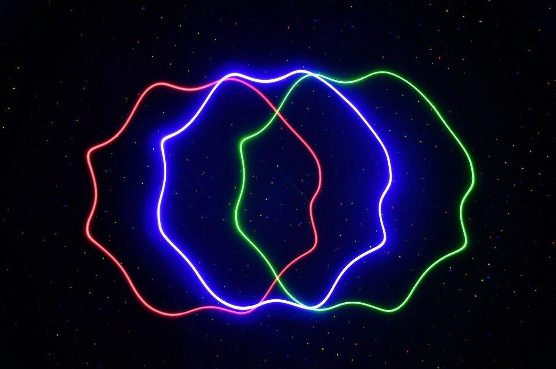 830mw RGB Laser Beam Bar Stage Light Gobo Star DJ Lighting 4in1 Multi Effections