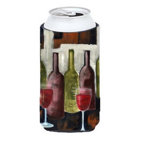 Red Wine by Petrina Sutton Tall Boy Can cooler Hugger