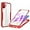 Red, variant on Case for Galaxy A04,Slim Full-Body Rugged Stylish Protective Clear Colorful Back Hybrid 3-in-1 Case with Built-in Screen Protector Phone Case for Samsung Galaxy A04 4G (Pink)