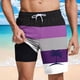 thumbnail image 4 of Pantalones Cortos Casuales para Hombre Imprimir con Bolsillos Pantalones de Playa de Cintura Elástica, Pantalones Cortos de Cintura Elástica para Hombre, 4 of 5