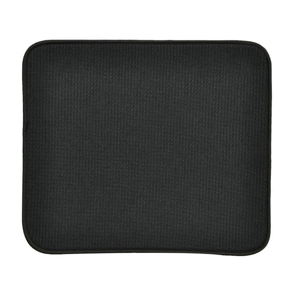 Tapis pour séchage de vaisselle d'Schroeder & Tremayne - Petit, Noir