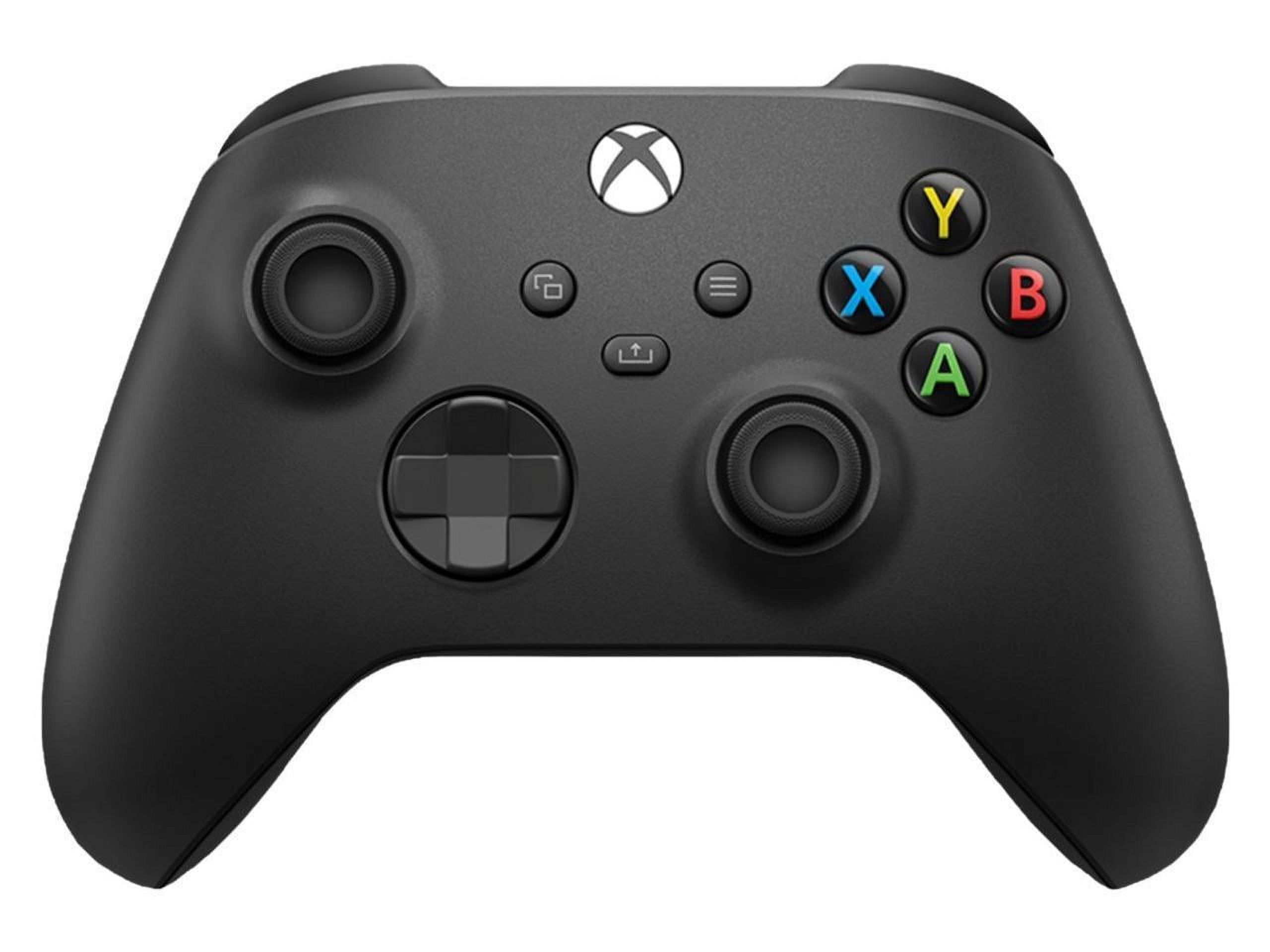Microsoft XBOX Wireless Controller - Carbon Black โ for XBOX Series X|S, XBOX One, PCs, and Cloud-Enabled Devices