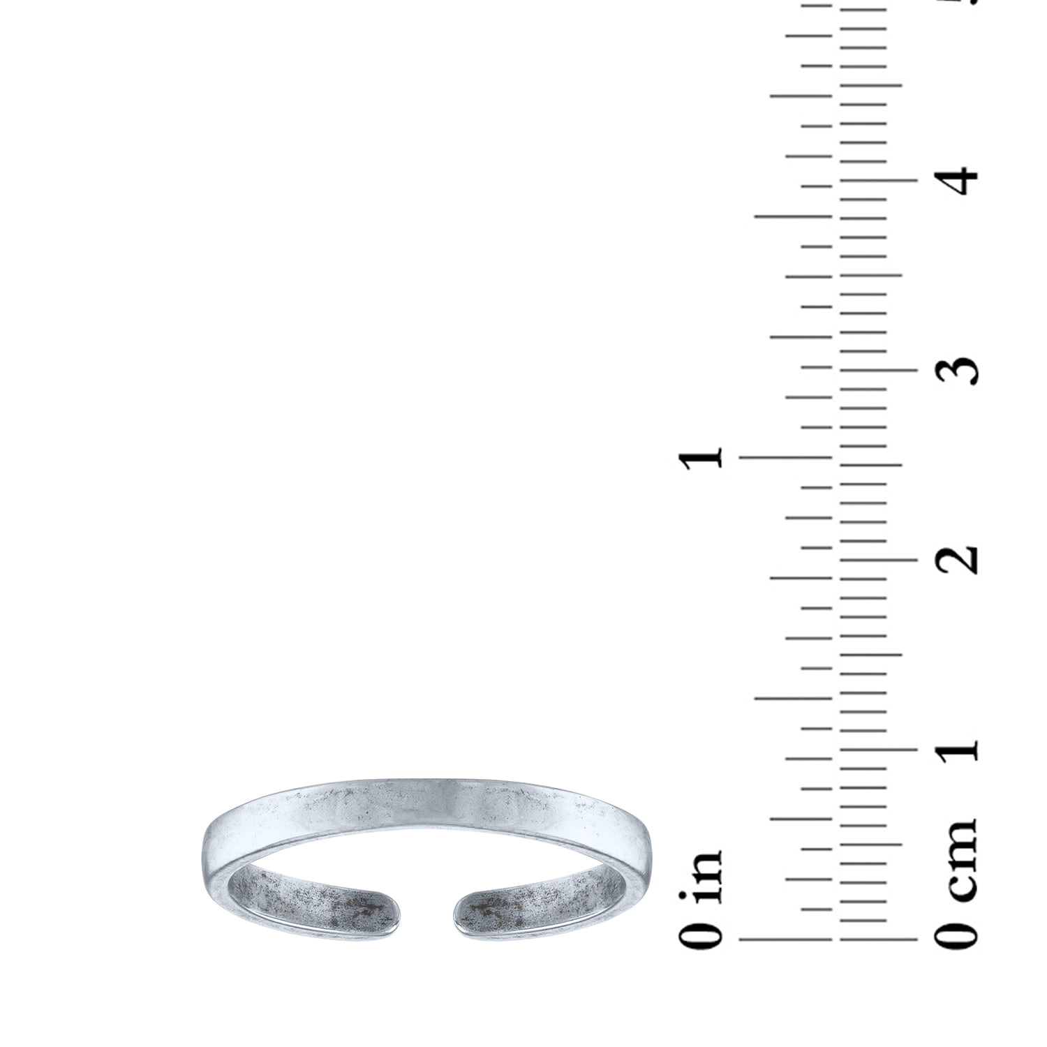 Ladies Brilliance Fine Jewelry Sterling Silver Stack Ring Set