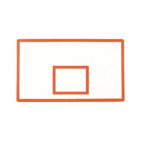 First Team FT280 Fiberglass 42 x 72 in. Rectangular Fiberglass Backboard44; Navy Blue