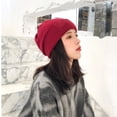 thumbnail image 1 of 2@# Motorcycle Headdress Hot Selling New Motorcycle Outdoor Windbreak Cap Men Riding Winter Hat Women Multi Color Knitted HatsQ He Qiyong unisex, 1 of 1