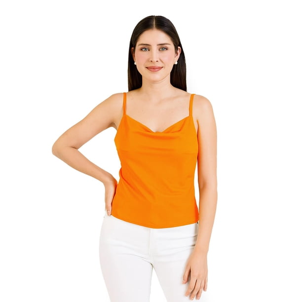 Top de tirantes Roman Fashion /Juvenil, 0424 (Naranja) naranja M
