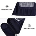 thumbnail image 3 of DEEPCRAFF Rolling Makeup Brush Bag with Cushioned Layer for Cosmetic Organization, 3 of 6