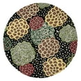 thumbnail image 4 of SAFAVIEH Soho Acadia Geometric Wool Area Rug, Black/Multi, 7'6" x 9'6", 4 of 4