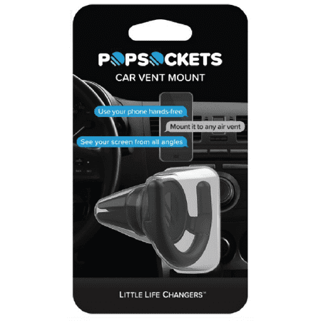 PopSockets PopMount Car Vent Mount - Black