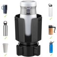 thumbnail image 1 of Support de Gobelet, Adaptateur de Support de Gobelet de Voiture Extensible avec Base Réglable 2.5-3.8 Pouces, Support de Bouteille de Voiture Antichoc, Compatible avec Yeti, Nalgene, Hydro Flask 20-40oz Gobelet, Tasses & Bouteilles, 1 of 7