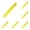Yellow*5, variant on Finger Grip PVC Ruler, Colored Tape Measure For Home Office, 12 Inch Standard Measuring Tool (Yellow ,2pcs)
