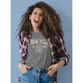 thumbnail image 2 of New York Retro College T-Shirt Women -Image by Shutterstock, Female XX-Large, 2 of 4