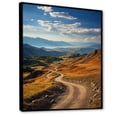 thumbnail image 2 of Designart "Wilderness Road The Uncharted Path III" Landscape & Nature Floater Framed Canvas Print, 2 of 7
