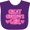 Purple, variant on Inktastic Great Grandpa's Girl Granddaughter Gift Girls Baby Bib