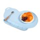 thumbnail image 3 of Almohadilla de mesa de silicona de grado alimenticio oso de fresa Azul, 3 of 5
