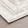 thumbnail image 4 of Bliss Rugs Magic Traditional 2' x 7' Beige and Cream Indoor Area Rug, 4 of 6