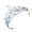 Blue, variant on Bridal Starfishes Crowns Stylish Graceful Hairband Wedding Photo Accessory Bride Crystal Hairband