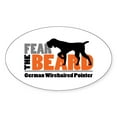 thumbnail image 1 of CafePress - Fear The Beard Gwp Sticker - Sticker (Oval), 1 of 1