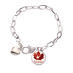thumbnail image 1 of Pulsera de cadena de corazón joyería encanto moda, 1 of 3