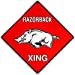 thumbnail image 3 of Signs 4 Fun SD67016 AR Razorback Xing Crossing Sign, 3 of 3