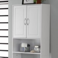 4d concepts bathroom 2-door wall cabinet