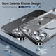 thumbnail image 4 of Funda magnética de lujo para carga inalámbrica Magsafe para iPhone 14, 13, 12, 11 Pro Max Plus, Protector de lente, cubierta suave de chapado transparente, 4 of 4