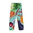 thumbnail image 3 of Lsque Vegetable Print Men's Pajama Pants, Lounge Pant - Comfortable Home Wear,Elastic Waistband, Stylish Design-Small, 3 of 9