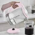 thumbnail image 3 of GreenLife Qwik & EZ Glass Kettle | Pink, 3 of 7