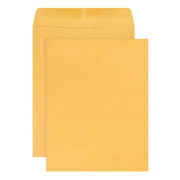 Office Depot Large Format Open-End Kraft Envelopes, 10in. x 13in., Brown, Pack Of 250, 77688