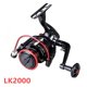thumbnail image 2 of Soidarity Carrete giratorio innovador de resistencia al agua Sharky III, 13 rodamientos, 18KG, potencia máxima de arrastre, carrete de pesca para lubina, Pescar Modelo 2000 y 1 Soidarity OD2619-01, 2 of 6