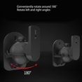 thumbnail image 4 of Adjustable Universal Satellite Speaker Wall Mount Bracket Ceiling Mount Clamp, 4 of 5