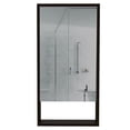 thumbnail image 2 of TUHOME Goshen 2 Piece Bathroom Set Black Engineered Wood, 2 of 4