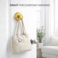 thumbnail image 6 of 2 Pack Suction Cup Hooks, No-Drill Wall Hooks for Glass, Tile & Mirror, Black Wreath Hanger for Front Door, Bathroom Shower Towel Hook, 6 of 7