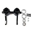 thumbnail image 4 of piezas de repuesto de bloques de dirección RC para vehículos de Control remoto , accesorios de bricolaje para coche Negro Baoblaze Bloques de dirección RC, 4 of 4