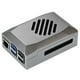 thumbnail image 3 of Estuche Silver Shadow Con Ventilador Refrigeración PWM Carcasa Protectora ABS para Raspberry Pi 5, 3 of 9