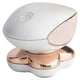 thumbnail image 1 of Pain Free Electric Shaver for Leg Hair Removal with 4 Hypoallergenic Gold Plated 18k Shaver Heads - Rechargeable in White, Suitable for Wome, 1 of 5