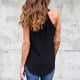 thumbnail image 2 of Camiseta sin mangas para mujer camiseta informal de poliéster de color puro sin mangas de ajuste holgado para uso diario Crtynell Otros, 2 of 6