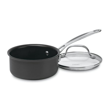 - Cuisinart Chef'S Classic Non-Stick Hard Anodized 1 Qt. Saucepan W/Cover