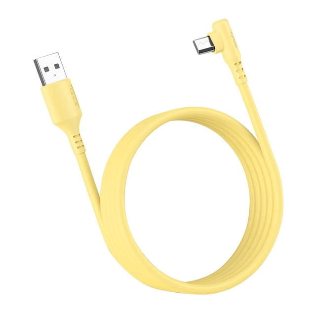 High Speed 5A Fast Charging Micro USB with Flexible Silicone Jacket for Android Devices and Data Transfer