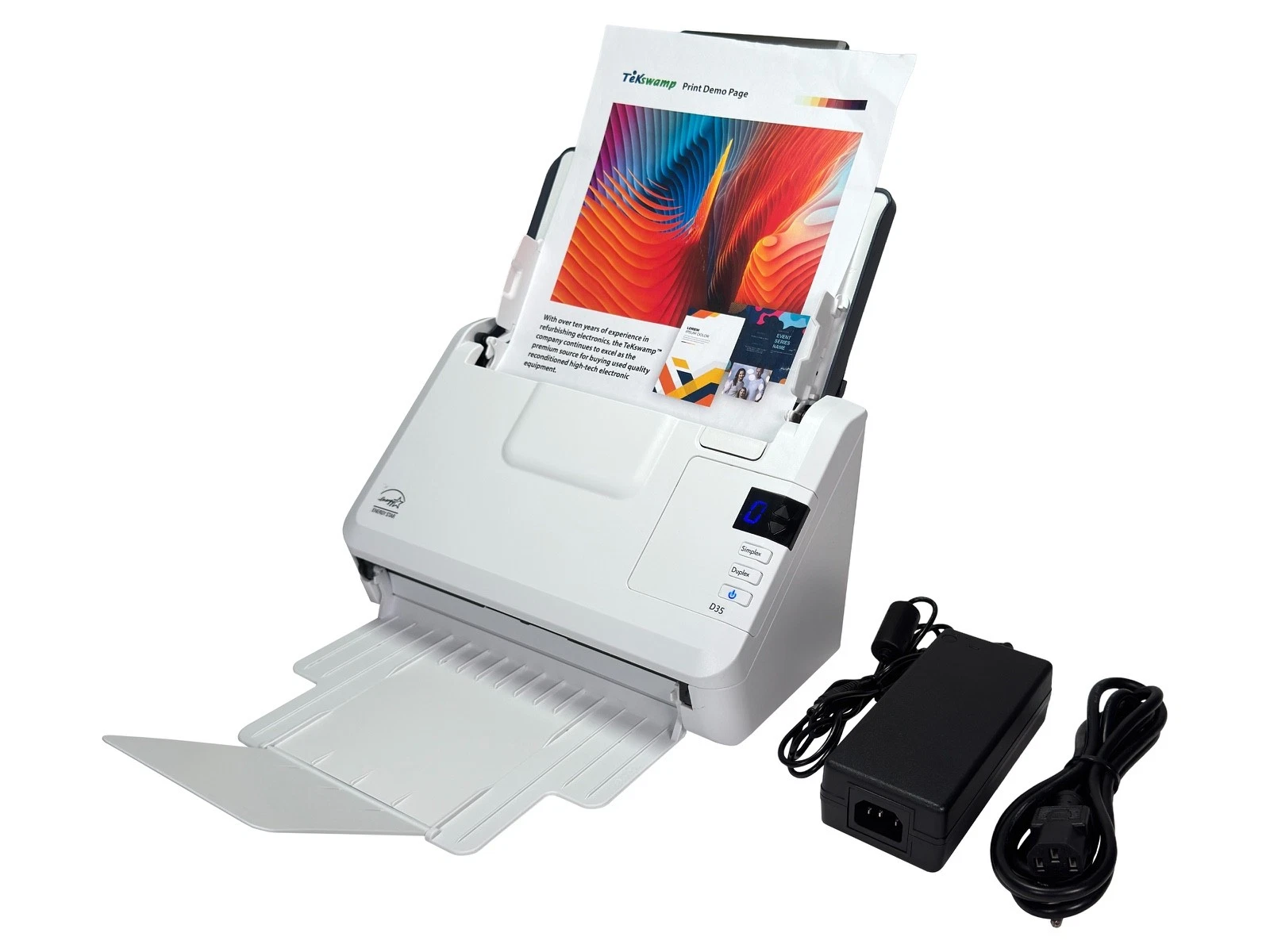 Brother, Portable Duplex Wireless Document Scanner, Compact, 16ppm