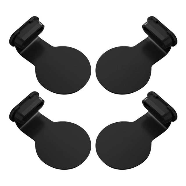unbranded 4Ud Tapón Decorativo Negro Para Puerto De Carga Silicona Fácil De Instalar
