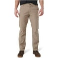 thumbnail image 1 of 5.11 Tactical Men's Edge Slim Fit Chino Pants, Flex-Tac Twill, Teflon Treatment, Style 74481, Stone, 42Wx36L, 1 of 6