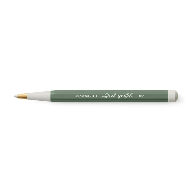 Bolígrafo LEUCHTTURM1917 Drehgriffel Oliva con Tinta Azul