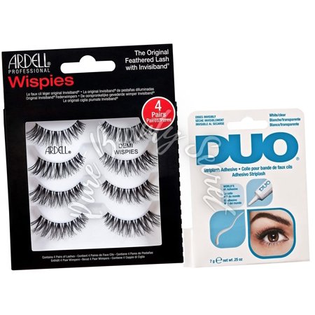 UPC 846864000042 product image for Ardell Demi Wispies (61494) + Adhesive Duo Striplash White/Clear (Blue 68010) | upcitemdb.com