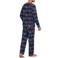 thumbnail image 7 of MINTREUS Couple Christmas Pajama Sets Soft PJs Sets for Couples/Women/Men Matching Sleepwear with Pockets, 7 of 7