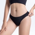 thumbnail image 5 of OSFVNOXV Womens Thong Underwear 2 Pack,Seamless Breathable Cotton Stretch Tanga,Low Rise Cheeky Panties, 5 of 8