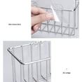 thumbnail image 3 of Oleegame 2PC Spoon And Lid Rest Sponge Holder For Kitchen Sink Hanging Sink Caddy Stainless Steel In-Sink Organi, 3 of 6