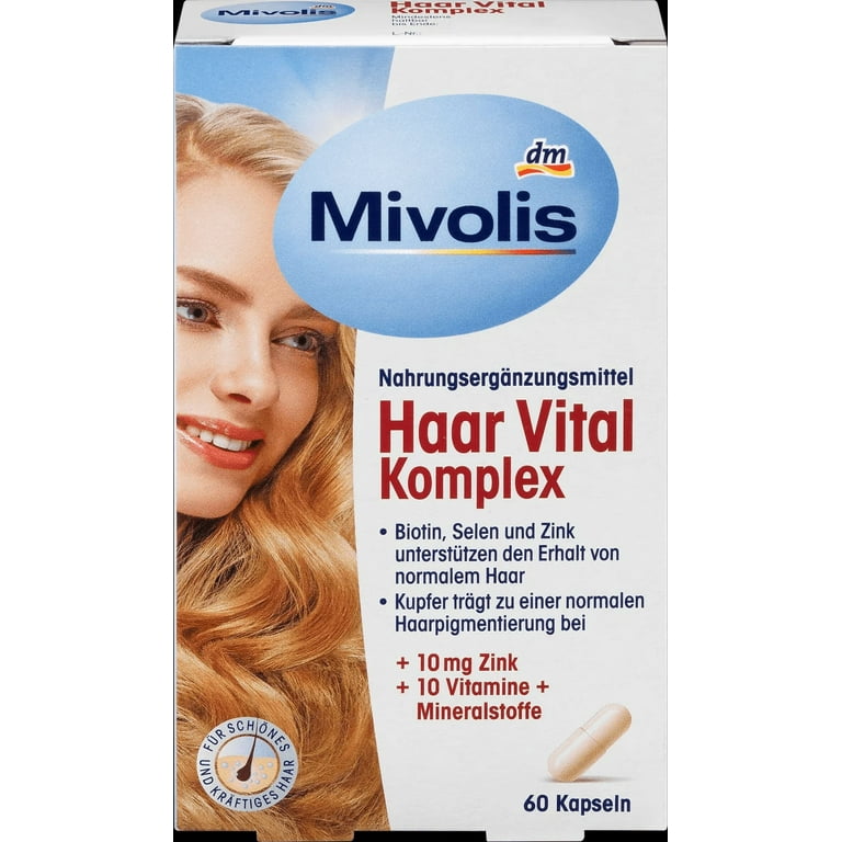 Mivolis Hair Vital Complex, 60 capsules, 26 g 