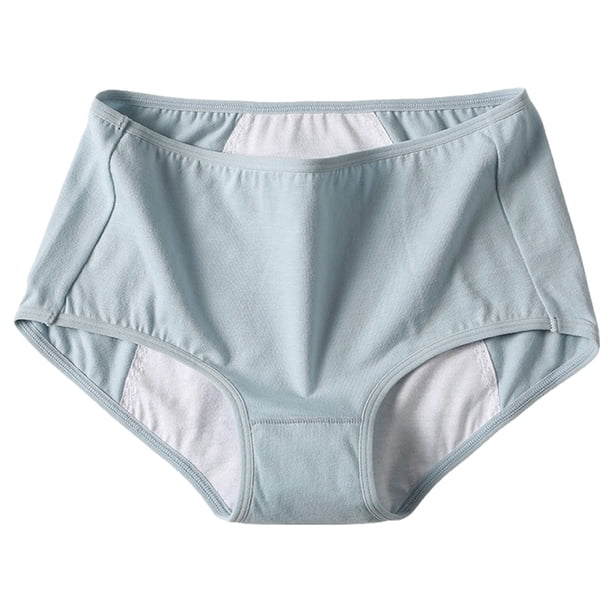 Braguitas transpirables de cintura alta para mujer talla grande - Ropa interior cómoda con doble entrepierna